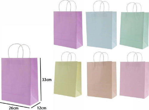 Set 4 Pezzi Buste Borsa Da Regalo Sacchetti Carta 33x26x12 Cm Vari Colori 68491 Casa, arredamento e bricolage > Prodotti per Feste Trade Shop italia - Napoli, Commerciovirtuoso.it