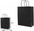 Set 4 Pezzi Buste Borsa Da Regalo Sacchetti Carta Colore Nera 33x26x12 Cm 68463 Casa, arredamento e bricolage > Prodotti per Feste Trade Shop italia - Napoli, Commerciovirtuoso.it