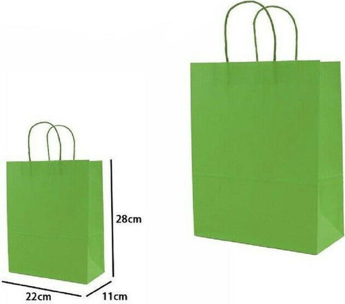 Set 4 Pezzi Buste Borsa Da Regalo Sacchetti Carta Colore Verde 28x22x11cm 68454 Casa, arredamento e bricolage > Prodotti per Feste Trade Shop italia - Napoli, Commerciovirtuoso.it