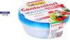 Set 4 Pezzi Contenitori Multiuso Tondo Con Coperchio In Plastica 500 Ml Cucina Casa, arredamento e bricolage > Cucina > Barattoli e Contenitori Trade Shop italia - Napoli, Commerciovirtuoso.it