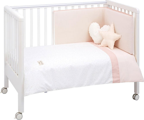 Set 4 Pezzi .Federa Piumone 70 Astra Rosa 110X170X3 Cm Casa e cucina/Tessili per la casa/Biancheria per culle e lettini/Biancheria bimbi/Completi da lettino La Casa Del Bebè - Napoli, Commerciovirtuoso.it