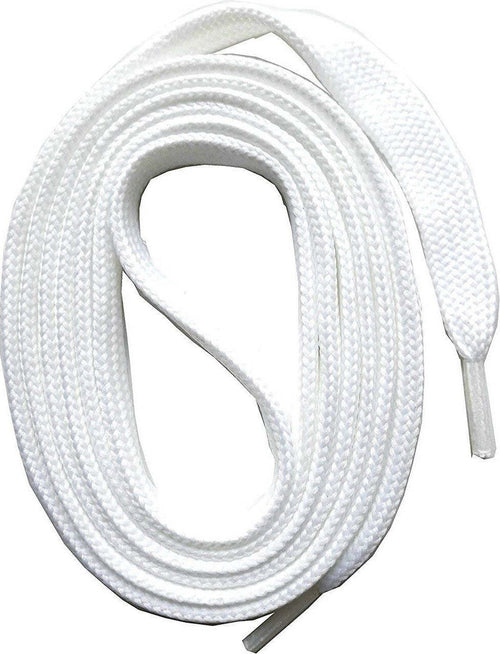 Set-4-Pezzi-Lacci-Laccio-Bianco-60-Cm-Stringhe-Tondo-Tonde-Scarpe-Resistenti