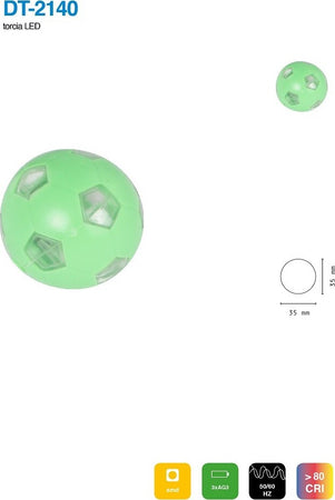 Set 4 Pezzi Mini Torcia Portachiavi Led Pallone Da Calcio 35mm Tascabile Dt-2140 Casa, arredamento e bricolage > Bricolage e fai da te > Torce Trade Shop italia - Napoli, Commerciovirtuoso.it