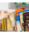 Set 4 Pezzi Organizzatori Divisori Scomparti In Plastica Per Frigorifero Cucina