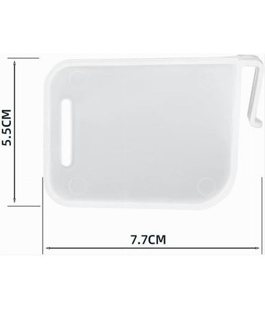 Set 4 Pezzi Organizzatori Divisori Scomparti In Plastica Per Frigorifero Cucina