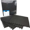 Set 4 Pezzi Piastrella Eva Colore Nero 60 X 60 Cm Tappeto Puzzle Multiuso 194701 Casa e cucina/Tessili per la casa/Tappeti e tappetini/Scendiletto Trade Shop italia - Napoli, Commerciovirtuoso.it