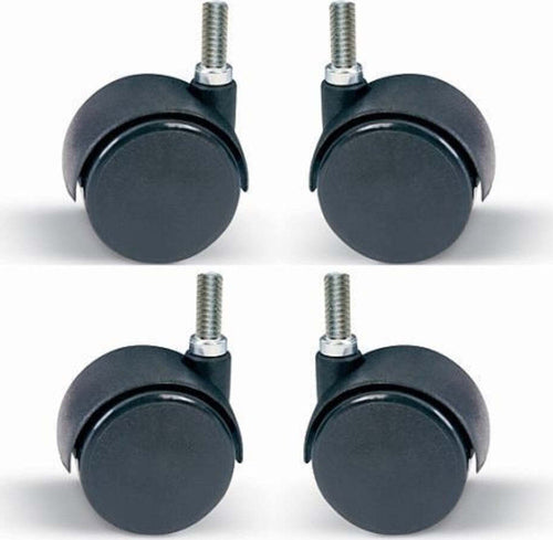Set 4 Pezzi Ruote Girevoli 360 Gradi 50mm Per Sedia Ufficio Casa Colore Nero Casa, arredamento e bricolage > Bricolage e fai da te > Ruote Girevoli Trade Shop italia - Napoli, Commerciovirtuoso.it