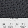 Set-4-Pezzi-Salotto-da-Esterni-con-2-Sedie,-Divano-e-Tavolino-Mobili-da-Giardino-in-Rattan-e-Acciaio-Nero-860-092
