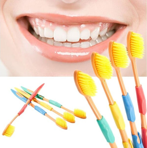 Set-4-Pezzi-Spazzolini-Spazzolino-Da-Denti-Setole-Morbide-Proteggi-Gengive