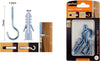 Set 4 Pezzi Viti Vite A Gancio 4.2x75mm + Tasselli Con Alette Tassello M10 90740 Fai da te/Ferramenta/Chiodi viti ed elementi di fissaggio/Kit di bulloni e dadi Trade Shop italia - Napoli, Commerciovirtuoso.it