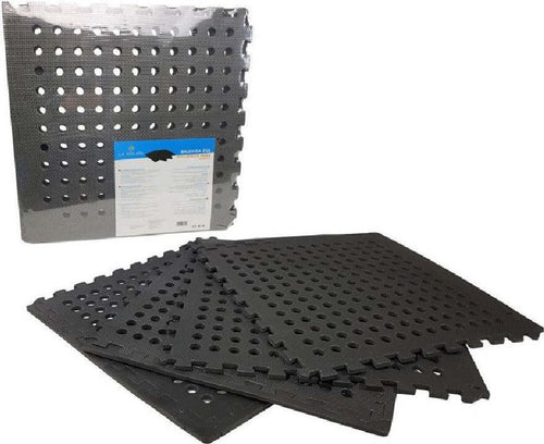 Set 4 Piastrelle Tappeto Tappetino Eva Nera Piscina Palestra Casa 50x50cm 194706 Casa, arredamento e bricolage > Arredamento > Tappeti Trade Shop italia - Napoli, Commerciovirtuoso.it