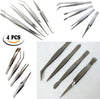 Set 4 Pinzette In Accaio Inossidabile Per Sopraciglie Sopra Ciglie Mackup Beauty Bellezza/Accessori e strumenti di bellezza/Strumenti e accessori per trucco/Pinzette Trade Shop italia - Napoli, Commerciovirtuoso.it
