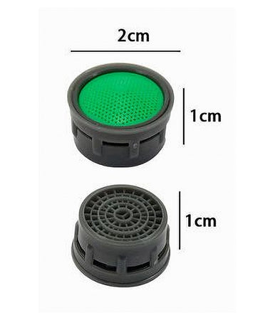 Set 4 Pz Aeratore Per Rubinetto Lavabo Bagno Cucina 2x1cm Filtro Accessori 69381