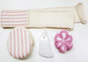 Set-4-Pz-Bagno-Effetto-Massaggio-Doccia-Pietra-Pomice-Spugnetta-Luffa-Esfoliante