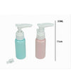 Set 4 Pz Bottiglia Da Viaggio Flacone Vuoto 35ml Con Erogatore Per Lozione 79376