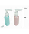 Set 4 Pz Bottiglia Da Viaggio Flacone Vuoto 50ml Con Erogatore Per Lozione 79377