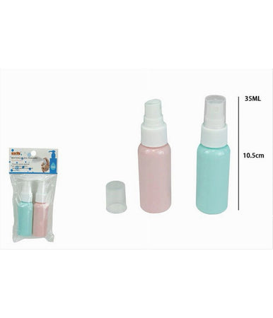 Set 4 Pz Bottiglia Spray Vuota Boccetta Da Viaggio Lozione Profumo Da 35ml 79373