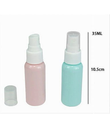 Set 4 Pz Bottiglia Spray Vuota Boccetta Da Viaggio Lozione Profumo Da 35ml 79373