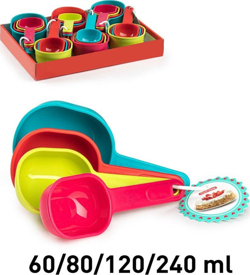 Set 4 Pz Cucchiaio Per Misurare Misurini Plastica Colorata Misure Diverse 11845 Casa, arredamento e bricolage > Cucina > Accessori cucina Trade Shop italia - Napoli, Commerciovirtuoso.it