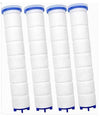 Set 4 Pz Filtro Ricambio Per Doccetta Soffione Doccia Depura Acqua Bagno 87517