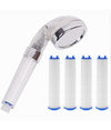 Set 4 Pz Filtro Ricambio Per Doccetta Soffione Doccia Depura Acqua Bagno 87517