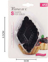 Set 4 Pz Formine Stampo Per Crostatine Dolci Dessert Antiaderente 6,5x5cm 98587 Casa e cucina/Teglie da forno e accessori per pasticceria/Accessori e utensili per pasticceria/Utensili decorativi/Stampi ad espulsione per biscotti Trade Shop italia - Napoli, Commerciovirtuoso.it