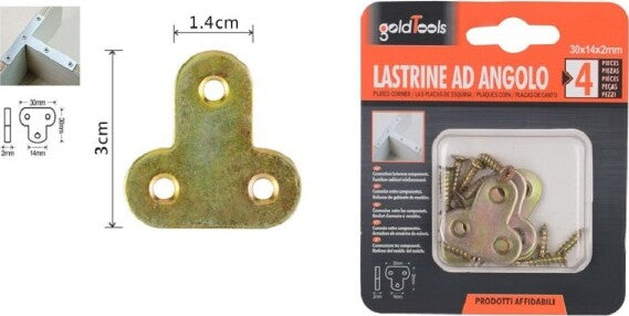 Set-4-Pz-Lastrina-Lastrine-Ad-Angolo-Forma-T-30x14x2mm-Con-Viti-Per-Mobili-91222