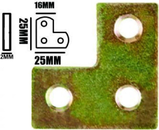 Set 4 Pz Lastrina Lastrine Ad Angolo Forma V 25x16x2mm Con Viti Per Mobili 91226 Fai da te/Ferramenta/Chiodi viti ed elementi di fissaggio/Staffa Trade Shop italia - Napoli, Commerciovirtuoso.it