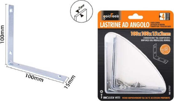 Set-4-Pz-Lastrine-Ad-Angolo-Lastrina-Angolare-100x100x15x2-Mm-Viti-Mobili-57117