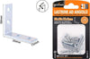 Set 4 Pz Lastrine Ad Angolo Lastrina Angolare 30x30x15x2mm Con Viti Mobili 57111 Fai da te/Ferramenta/Chiodi viti ed elementi di fissaggio/Staffa Trade Shop italia - Napoli, Commerciovirtuoso.it