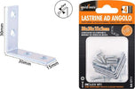 Set 4 Pz Lastrine Ad Angolo Lastrina Angolare 30x30x15x2mm Con Viti Mobili 57111 Fai da te/Ferramenta/Chiodi viti ed elementi di fissaggio/Staffa Trade Shop italia - Napoli, Commerciovirtuoso.it