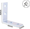 Set 4 Pz Lastrine Ad Angolo Lastrina Angolare 40x40x15x2mm Con Viti Mobili 57112 Fai da te/Ferramenta/Chiodi viti ed elementi di fissaggio/Staffa Trade Shop italia - Napoli, Commerciovirtuoso.it