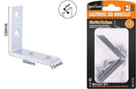 Set 4 Pz Lastrine Ad Angolo Lastrina Angolare 50x50x15x2mm Con Viti Mobili 57113 Fai da te/Ferramenta/Chiodi viti ed elementi di fissaggio/Staffa Trade Shop italia - Napoli, Commerciovirtuoso.it
