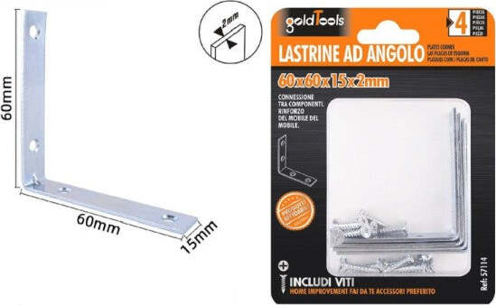 Set-4-Pz-Lastrine-Ad-Angolo-Lastrina-Angolare-60x60x15x2mm-Con-Viti-Mobili-57114