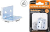Set-4-Pz-Lastrine-Lastrina-Ad-Angolo-Angolare-20x20x30x2mm-Con-Viti-Mobili-57118
