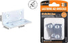 Set-4-Pz-Lastrine-Lastrina-Ad-Angolo-Angolare-37x20x20x1.2-Mm-Viti-Mobili-57127