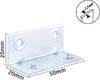 Set 4 Pz Lastrine Lastrina Ad Angolo Angolare 50x20x20x1.2 Mm Viti Mobili 57128 Fai da te/Ferramenta/Chiodi viti ed elementi di fissaggio/Staffa Trade Shop italia - Napoli, Commerciovirtuoso.it