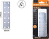 Set 4 Pz Lastrine Lastrina Piastra Di Giunzione 117x30x2mm Con Viti Mobili 57140 Fai da te/Ferramenta/Chiodi viti ed elementi di fissaggio/Staffa Trade Shop italia - Napoli, Commerciovirtuoso.it