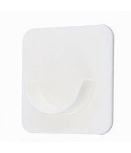 Set 4 Pz Supporti Adesivi Per Bastone Per Tenda Bagno Aste Doccia Bianco 87358
