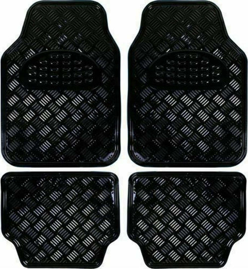 SET 4 TAPPETINI TAPPETI AUTO UNIVERSALI SPORTIVI NERI GOMMA EFFETTO METALLO Auto e Moto/Accessori per auto/Tappetini per auto/Tappetini antiscivolo Trade Shop italia - Napoli, Commerciovirtuoso.it