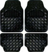Set 4 Tappetini Tappeti Auto Universali Sportivi Neri Gomma Effetto Metallo Auto e Moto/Accessori per auto/Tappetini per auto/Tappetini antiscivolo Trade Shop italia - Napoli, Commerciovirtuoso.it