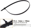 Set 40 Pz Fascette Cavi Cavo Nero Stringenti In Plastica Nylon 3.6x150 Mm 92380 Fai da te/Materiale elettrico/Gestione del cavo/Stringicavi Trade Shop italia - Napoli, Commerciovirtuoso.it