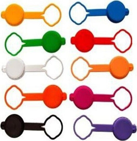 Set-40-Tappi-Tappo-Con-Collarino-Per-Alimenti-Bottiglie-Vino-Acqua-In-Plastica