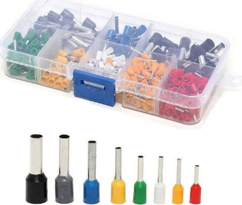 Set 400 Terminali Crimpare Connettori Capicorda Elettrici Puntali Isolati 07427 Fai da te/Materiale elettrico/Capicorda Trade Shop italia - Napoli, Commerciovirtuoso.it