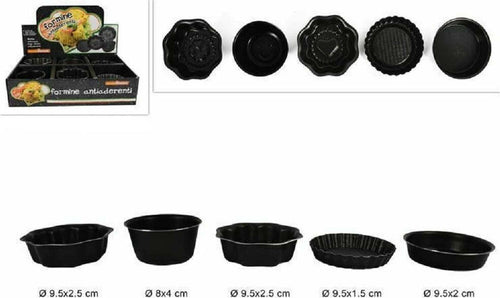 Set 48 Pz Formine Alluminio Antiaderenti Forno Biscotti Dolci Cupcakes Assortiti Casa, arredamento e bricolage > Cucina > Stampi Trade Shop italia - Napoli, Commerciovirtuoso.it