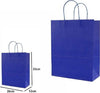 Set-4pezzi-Buste-Borsa-Da-Regalo-Sacchetti-Carta-Colore-Blu-33-X-26-X-12cm-68451