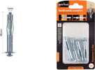 Set 4pezzi Tasselli Metallici Espandibili Viti A Espansione Stile I 4x46mm 92850 Fai da te/Ferramenta/Chiodi viti ed elementi di fissaggio/Kit di bulloni e dadi Trade Shop italia - Napoli, Commerciovirtuoso.it