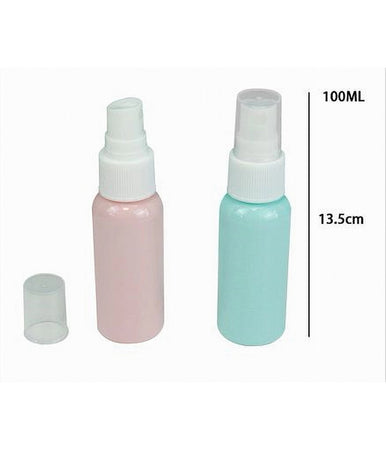 Set 4pz Bottiglia Spray Vuota Boccetta Da Viaggio Lozione Profumo Da 100ml 79375