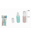 Set 4pz Bottiglia Viaggi Vuota 100ml Dispenser A Pompa Per Crema Cosmetici 79381