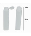 Set 4pz Bottiglie Da Viaggio Ricaricabili Trasparente 30ml Shampoo Lozioni 79410